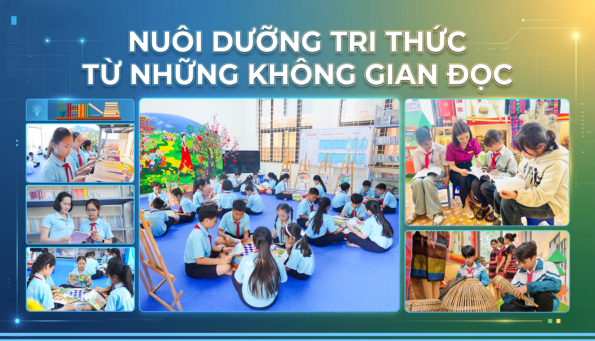 Nuôi dưỡng tri thức từ những không gian đọc