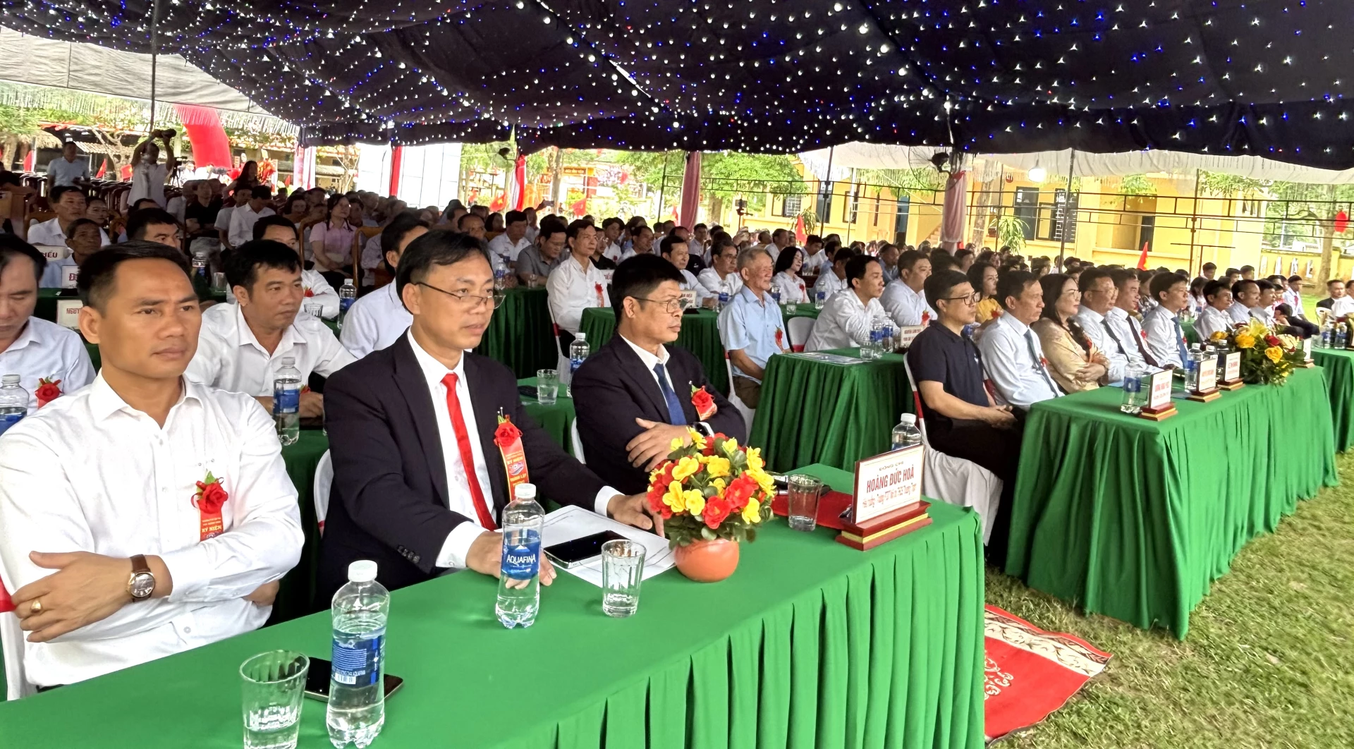 Các đại biểu dự lễ kỷ niệm - Ảnh: K.H