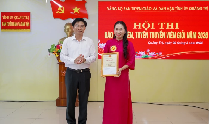 Đảng bộ Ban Tuyên giáo và Dân vận Tỉnh ủy: Tổ chức hội thi báo cáo viên, tuyên truyền viên giỏi năm 2026