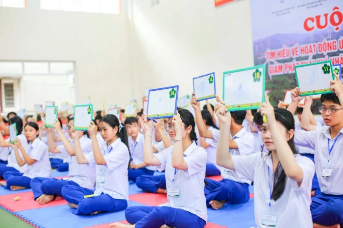 Nâng cao nhận thức về biến đổi khí hậu cho học sinh
