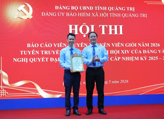 Bảo hiểm xã hội tỉnh tổ chức hội thi tuyên truyền nghị quyết đại hội Đảng các cấp