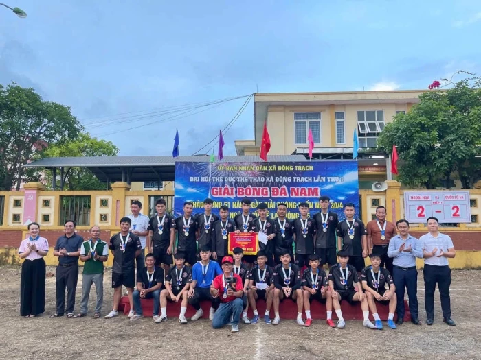 Bế mạc Đại hội Thể dục thể thao xã Đông Trạch lần thứ I