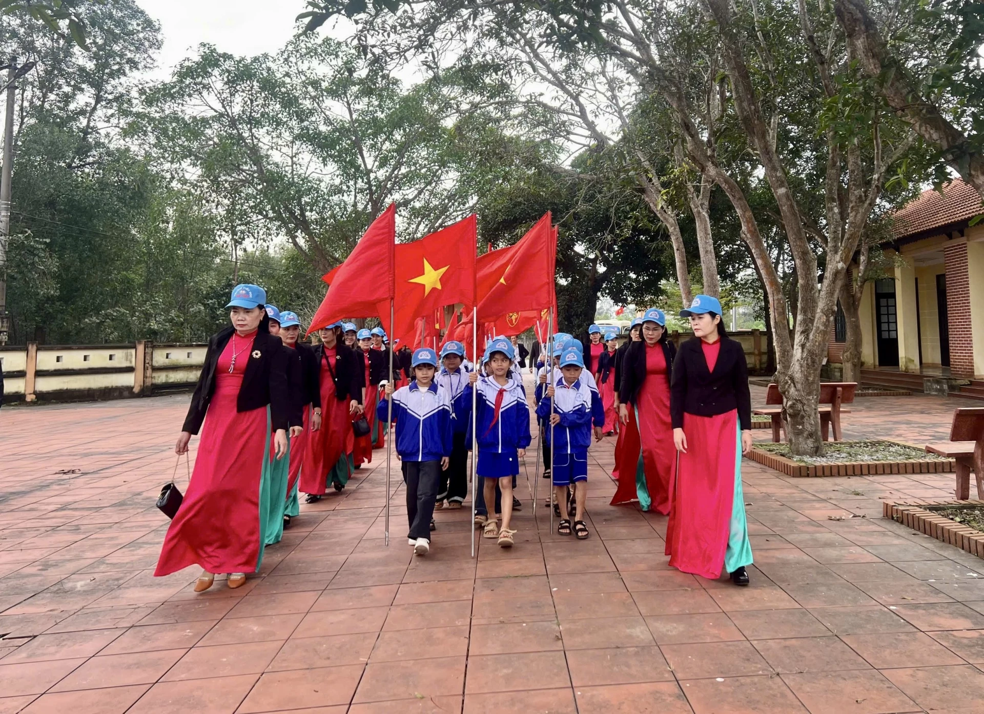 Trường tiểu học Thái Thủy là một trong những điểm sáng của ngành giáo dục địa phương - Ảnh: T.A