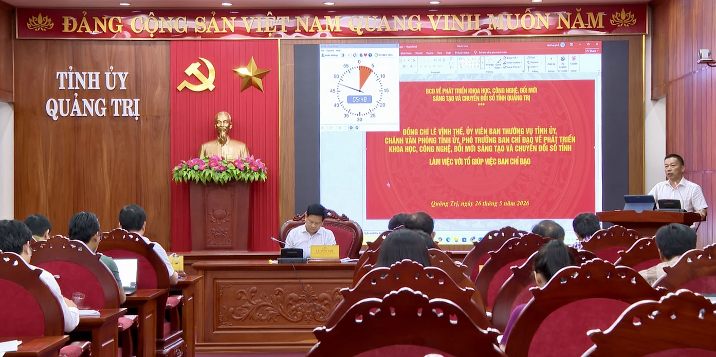 Quang cảnh buổi làm việc - Ảnh: H.N