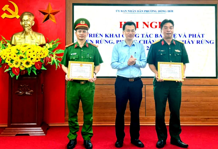 Phường Đồng Hới: Chủ động bảo vệ và phòng cháy, chữa cháy rừng