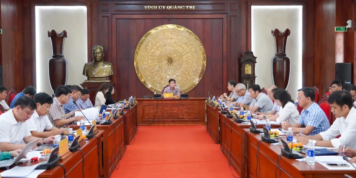Đoàn khảo sát Ban Tổ chức Trung ương làm việc với Ban Tổ chức Tỉnh ủy và các địa phương