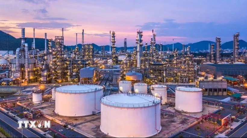 Cơ sở khai thác dầu của Công ty dầu khí quốc gia Aramco của Saudi Arabia. (Nguồn: globalenergyprize.org/TTXVN)