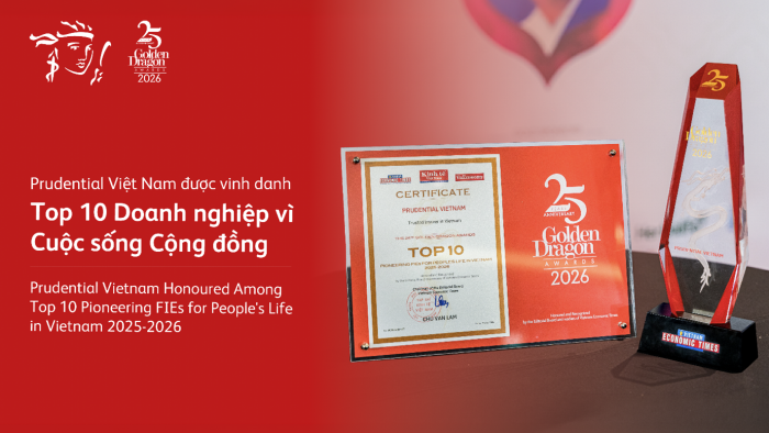 Prudential Việt Nam: Hơn 180.000 tỉ đồng tài sản đầu tư và gần ba thập kỷ kiến tạo giá trị bền vững