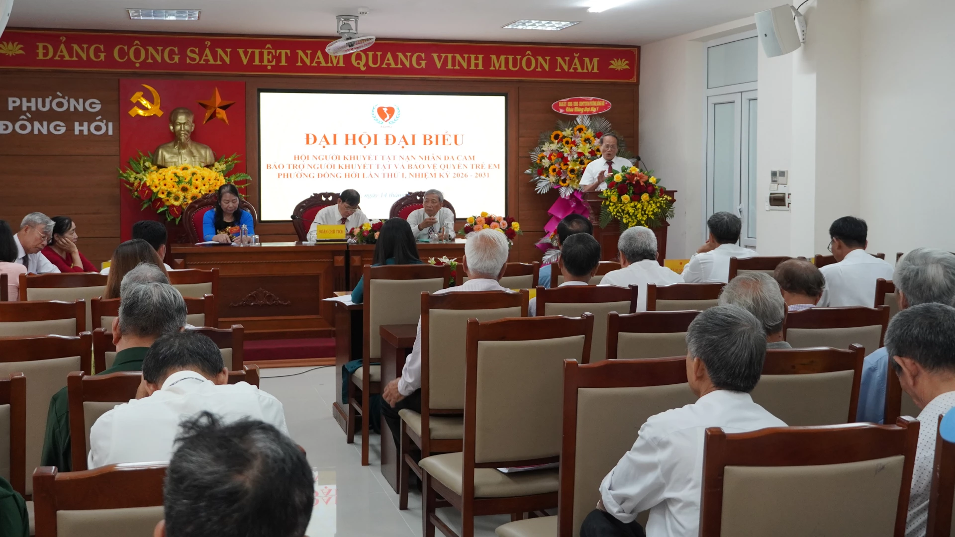 Quang cảnh đại hội - Ảnh: H.Tr.