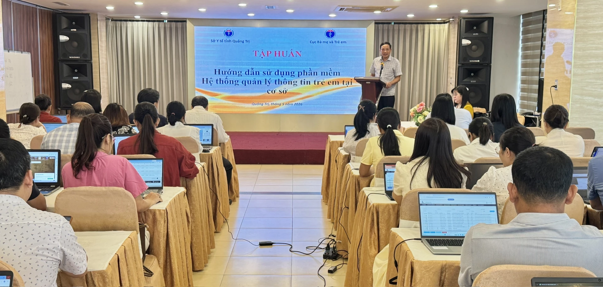 Quang cảnh lớp tập huấn - Ảnh: MT