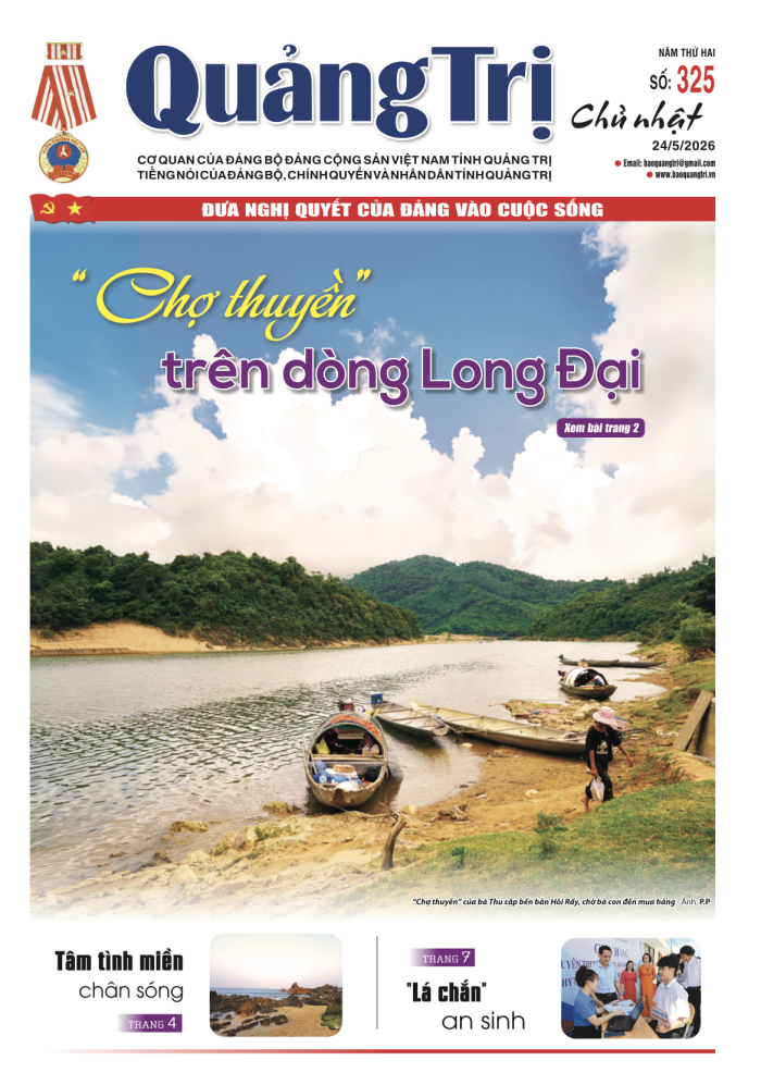 Báo Quảng Trị số 325 - Ngày 24/5/2026