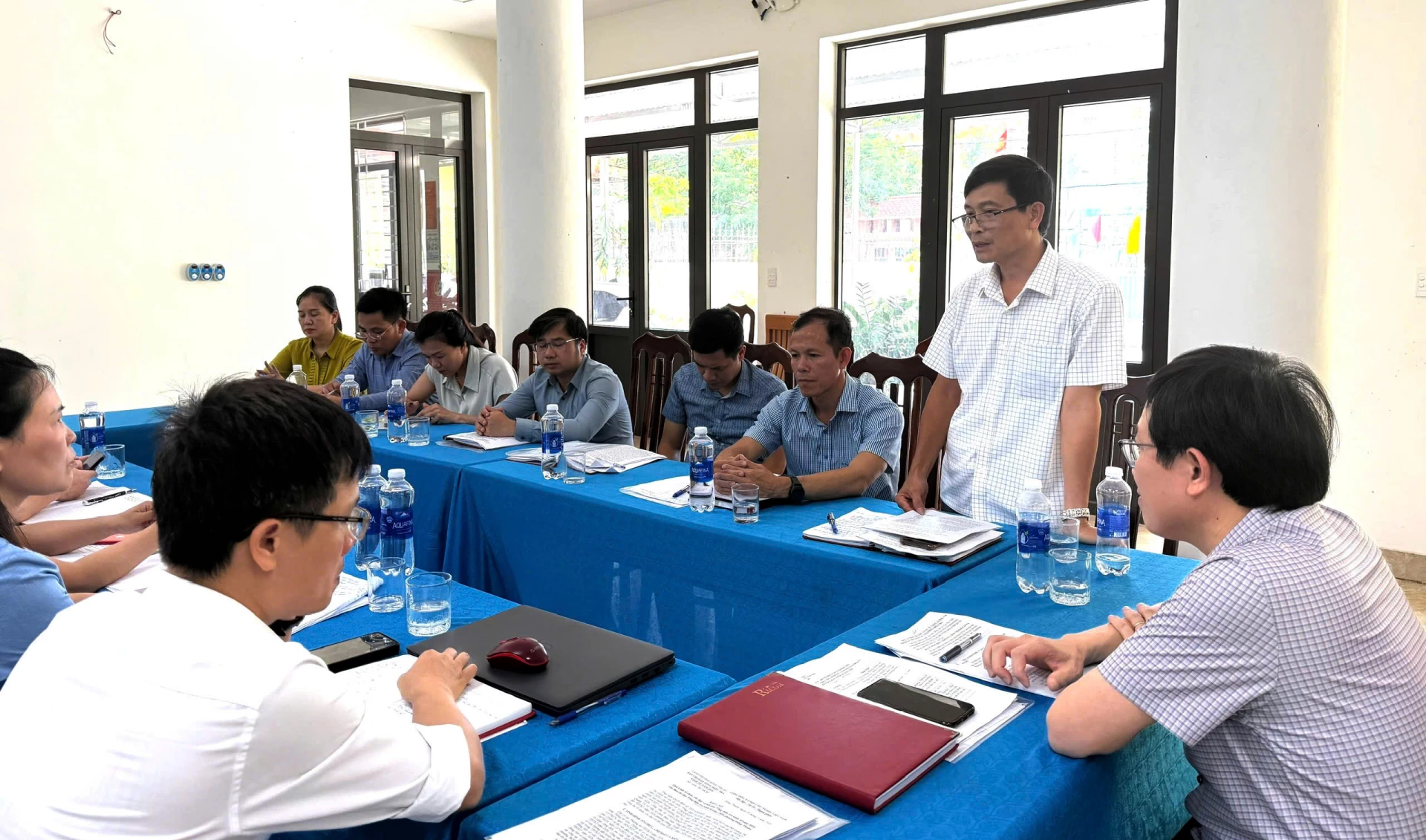 Đại diện các địa phương tham gia ý kiến - Ảnh: H.Tr.