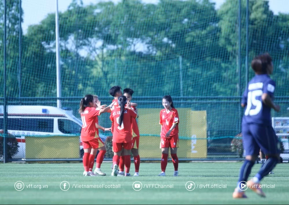 U17 nữ Việt Nam cần có sự chuẩn bị tốt cho trận gặp U17 Trung Quốc. (Nguồn: VFF)