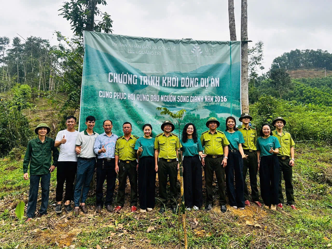 Chương trình khởi động  dự án cùng phục hồi rừng đầu nguồn sông Gianh