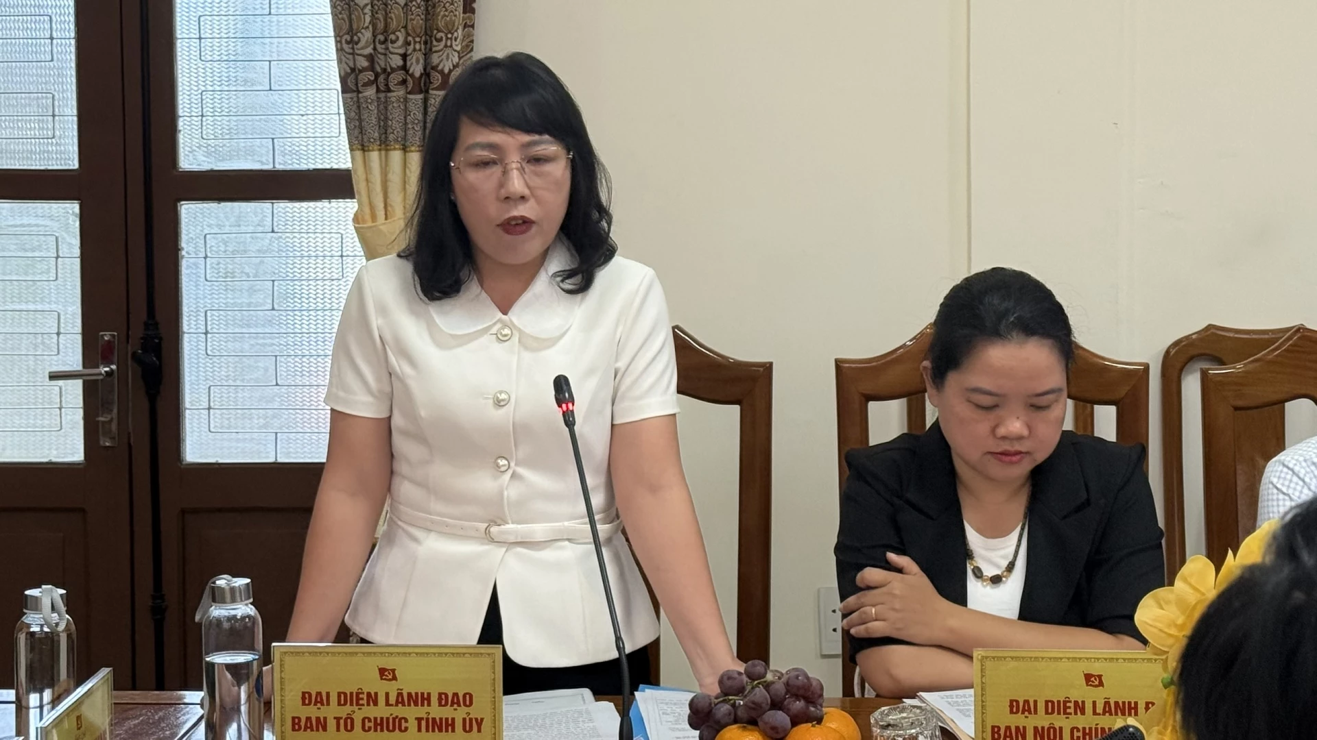 Đại biểu phát biểu tham luận - Ảnh: NL