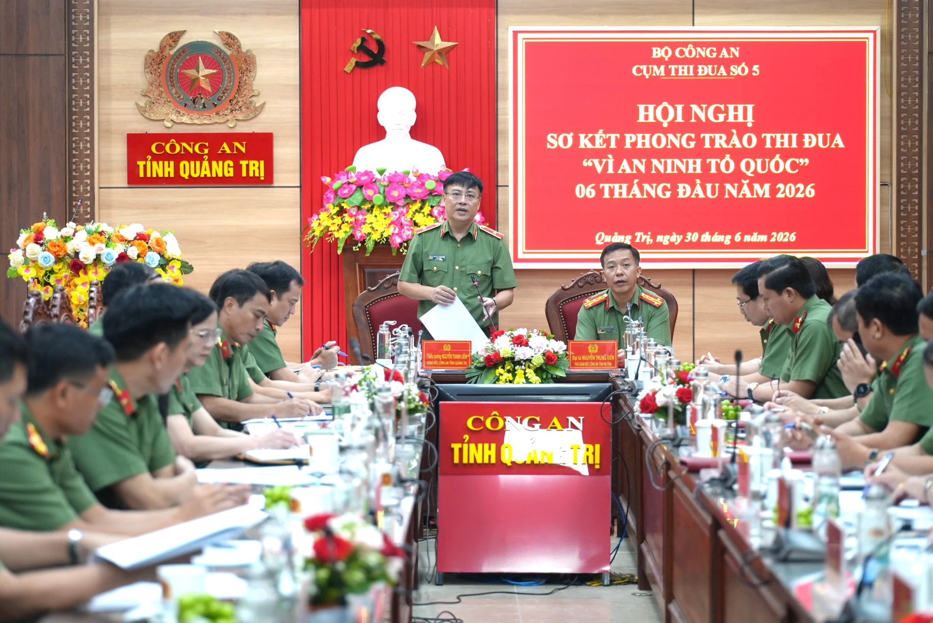Cụm thi đua số 5-Bộ Công an sơ kết phong trào thi đua 'Vì an ninh tổ quốc'