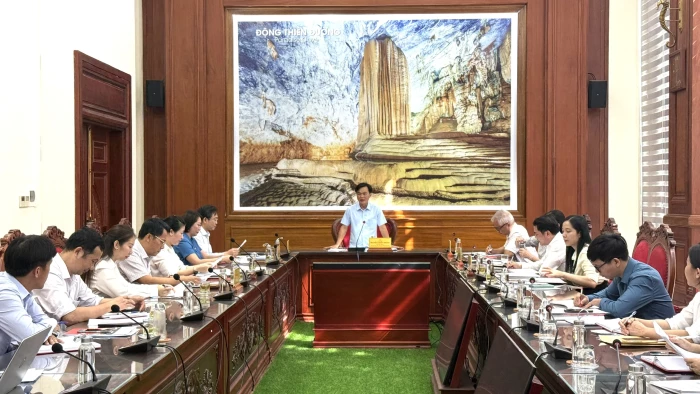 Duyệt nội dung Đại hội đại biểu Hội Chữ thập đỏ tỉnh Quảng Trị lần thứ I
