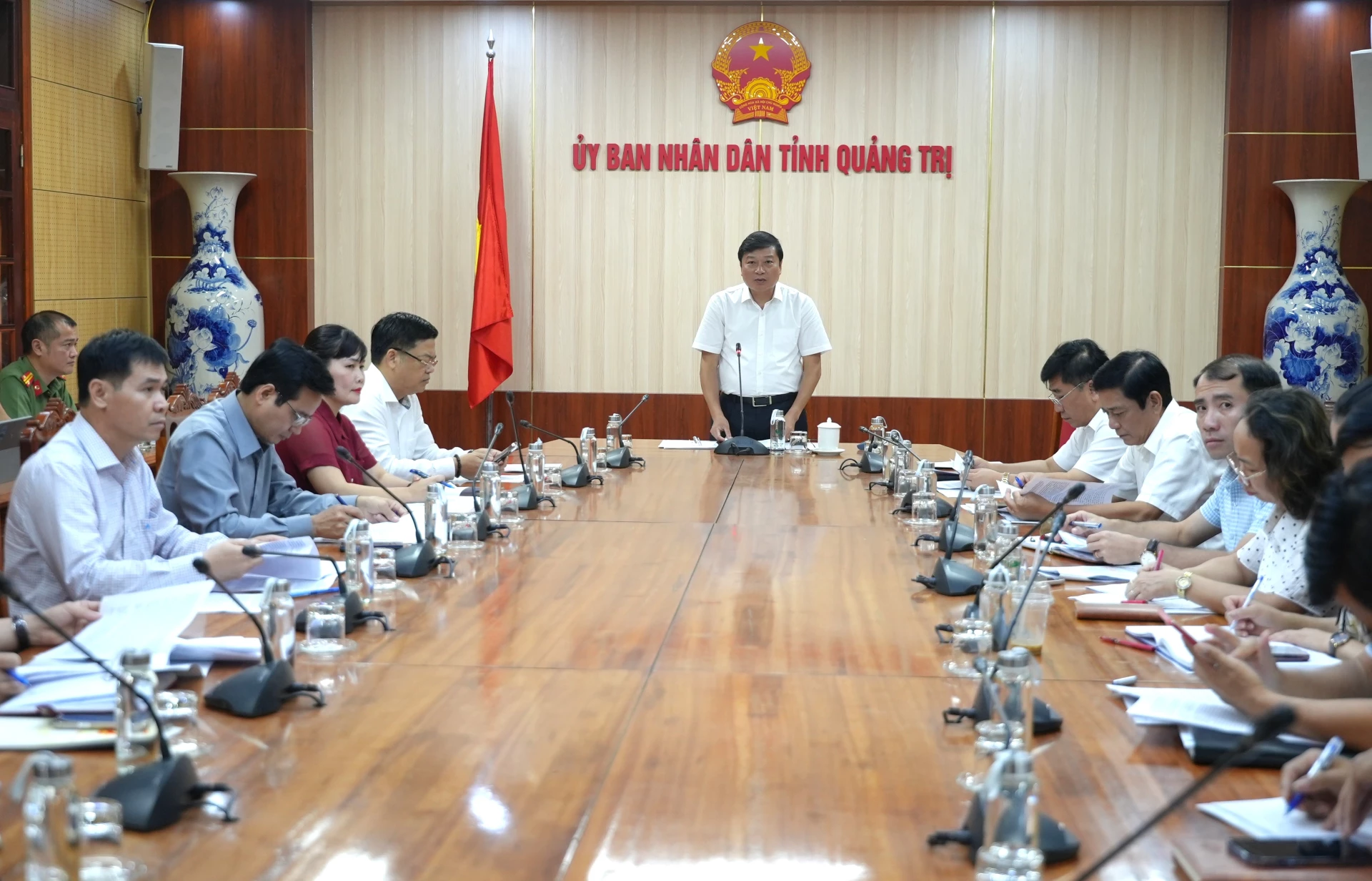 Quang cảnh buổi làm việc - Ảnh: T.Đ