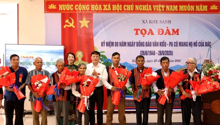 Tọa đàm kỷ niệm 80 năm Ngày đồng bào Vân Kiều, Pa Kô mang họ Hồ của Bác