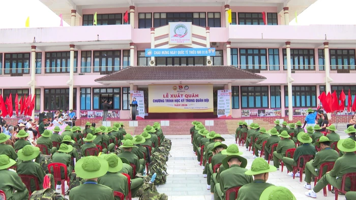 Lễ xuất quân chương trình 'Học kỳ trong Quân đội' năm 2026