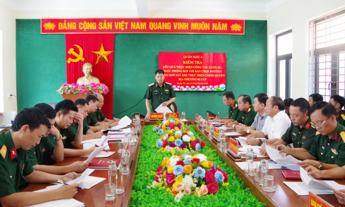 Nâng cao chất lượng huấn luyện, xây dựng nền quốc phòng toàn dân vững mạnh