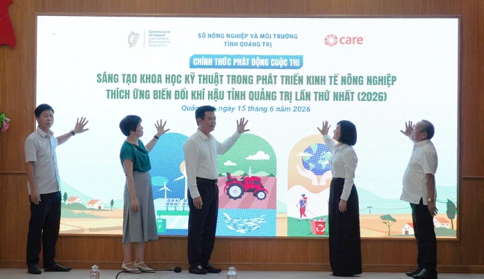 Phát động cuộc thi “Sáng tạo Khoa học kỹ thuật trong phát triển kinh tế nông nghiệp, thích ứng biến đổi khí hậu” tỉnh Quảng Trị lần thứ nhất