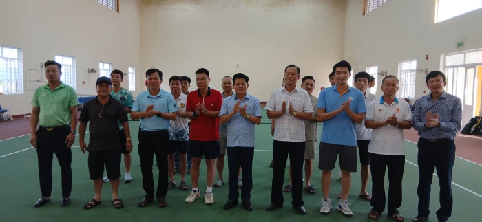 Khai mạc giải Quần vợt tranh cúp 'Bông lúa vàng' tỉnh Quảng Trị lần thứ XI