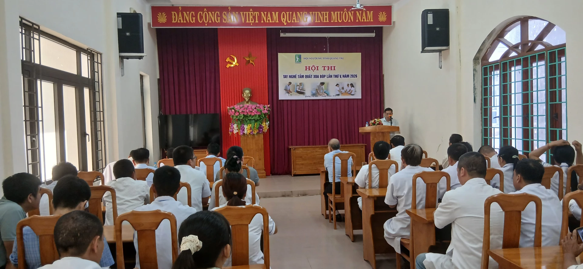 Ảnh: H.Đ Quang cảnh hội thi.