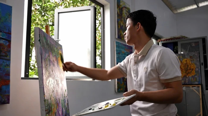 Sắc màu vùng cao trong thế giới nghệ thuật của Lê Quang Sáng