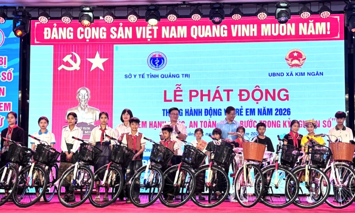 Phát động Tháng hành động vì trẻ em năm 2026