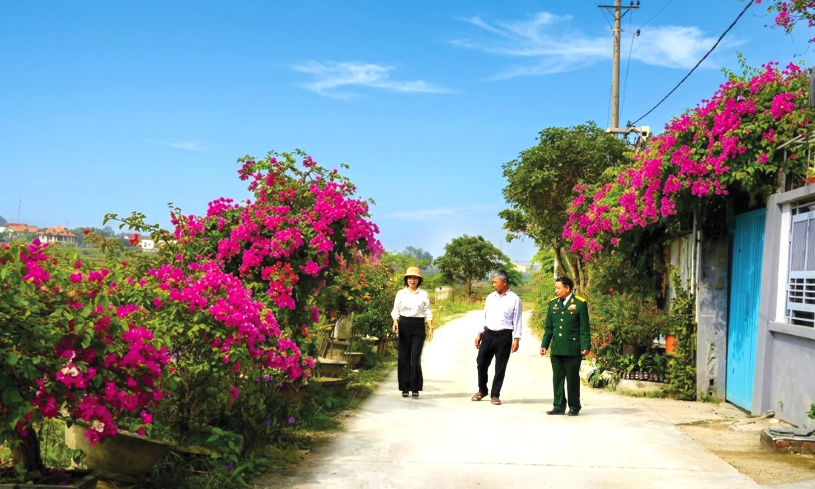 Bức tranh đồng quê trong phố
