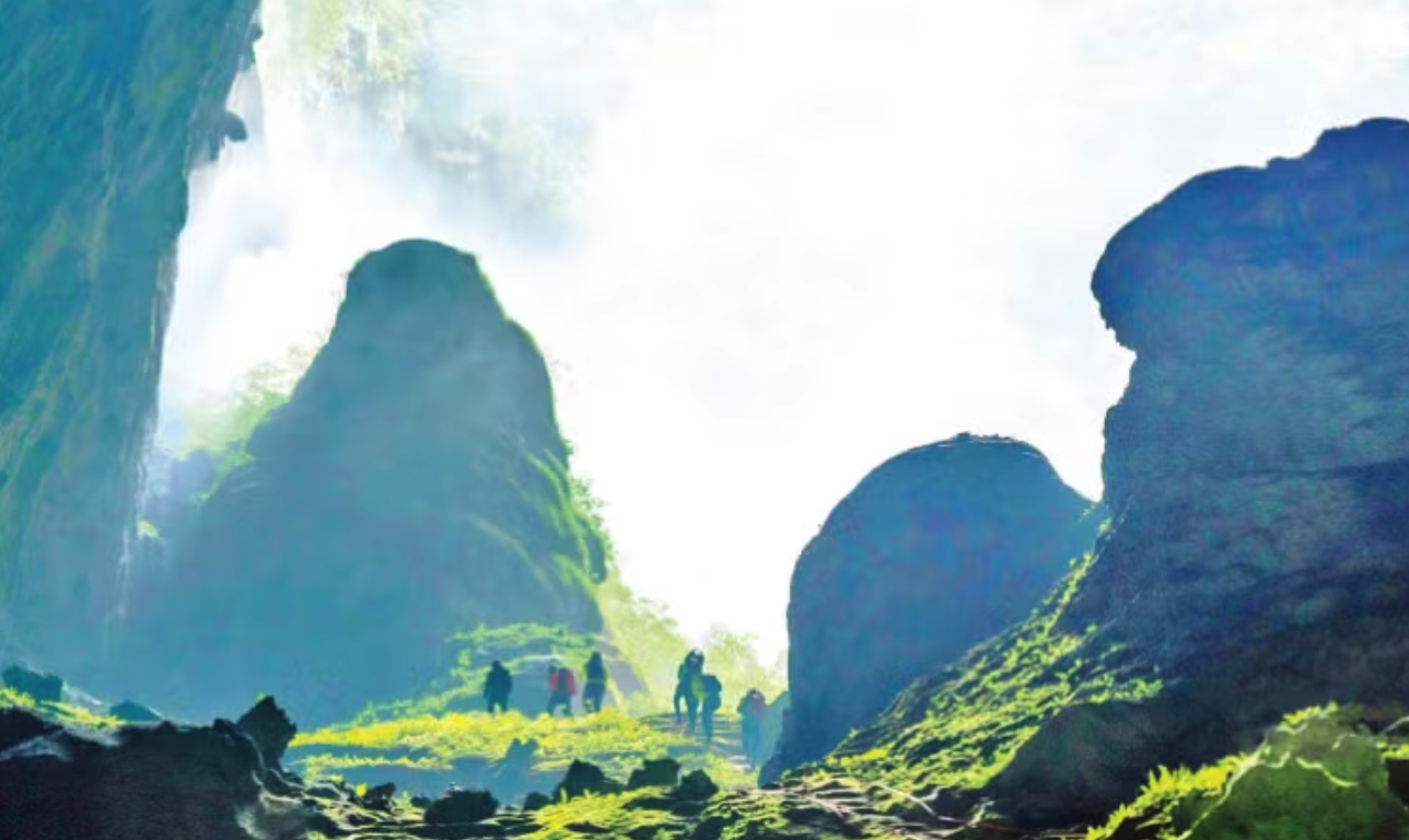 Phong Nha-Kẻ Bàng đang dần trở thành thủ phủ du lịch mạo hiểm hấp dẫn của Việt Nam và châu Á.