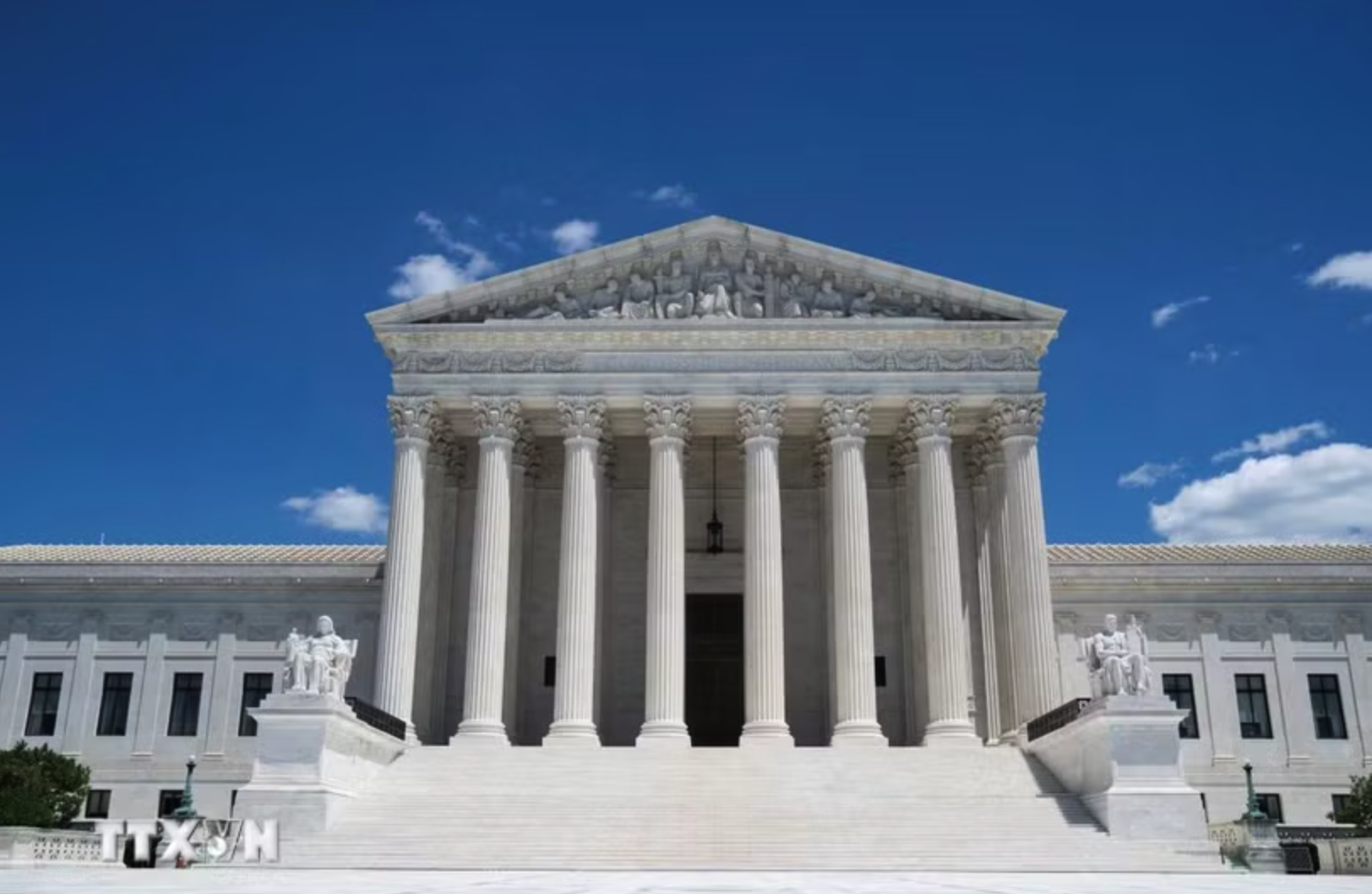 Tòa án Tối cao Mỹ tại Washington D.C. (Ảnh: THX/TTXVN)