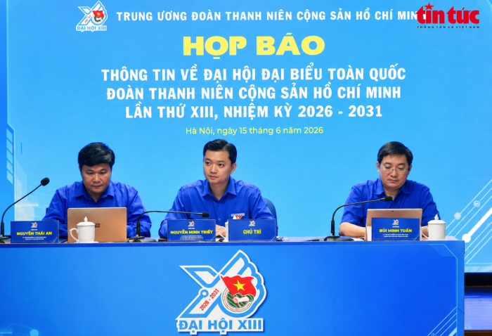 Đại hội đại biểu toàn quốc Đoàn TNCS Hồ Chí Minh lần thứ XIII từ ngày 24-25/6