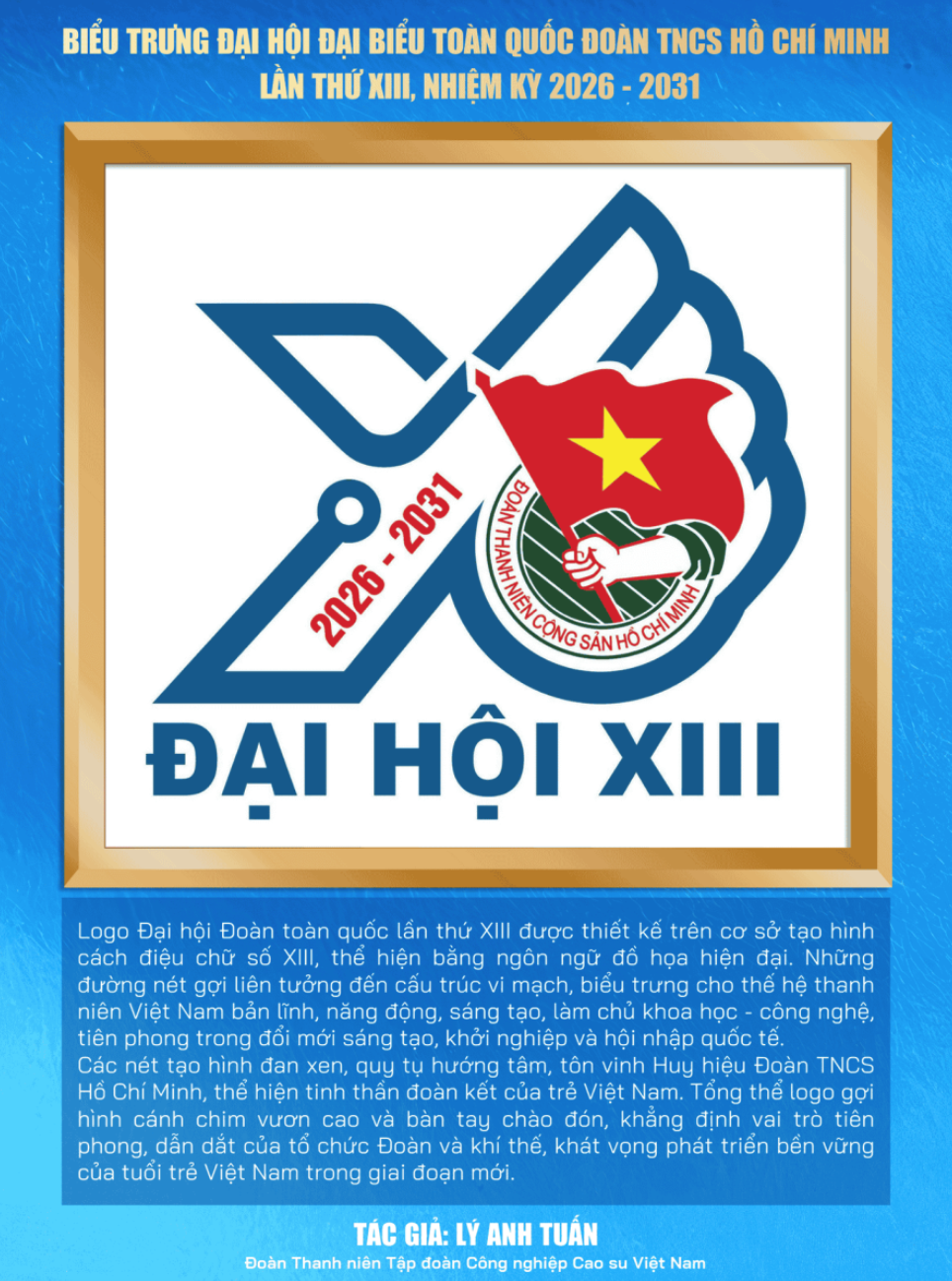 Logo biểu trưng của Đại hội.