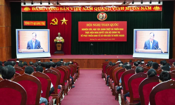 Khai mạc hội nghị toàn quốc nghiên cứu, học tập, quán triệt và triển khai thực hiện Nghị quyết số 10-NQ/TW của Bộ Chính trị