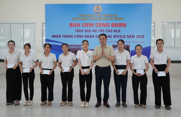 Huy động trên 1,7 tỉ đồng chăm lo người lao động có hoàn cảnh khó khăn