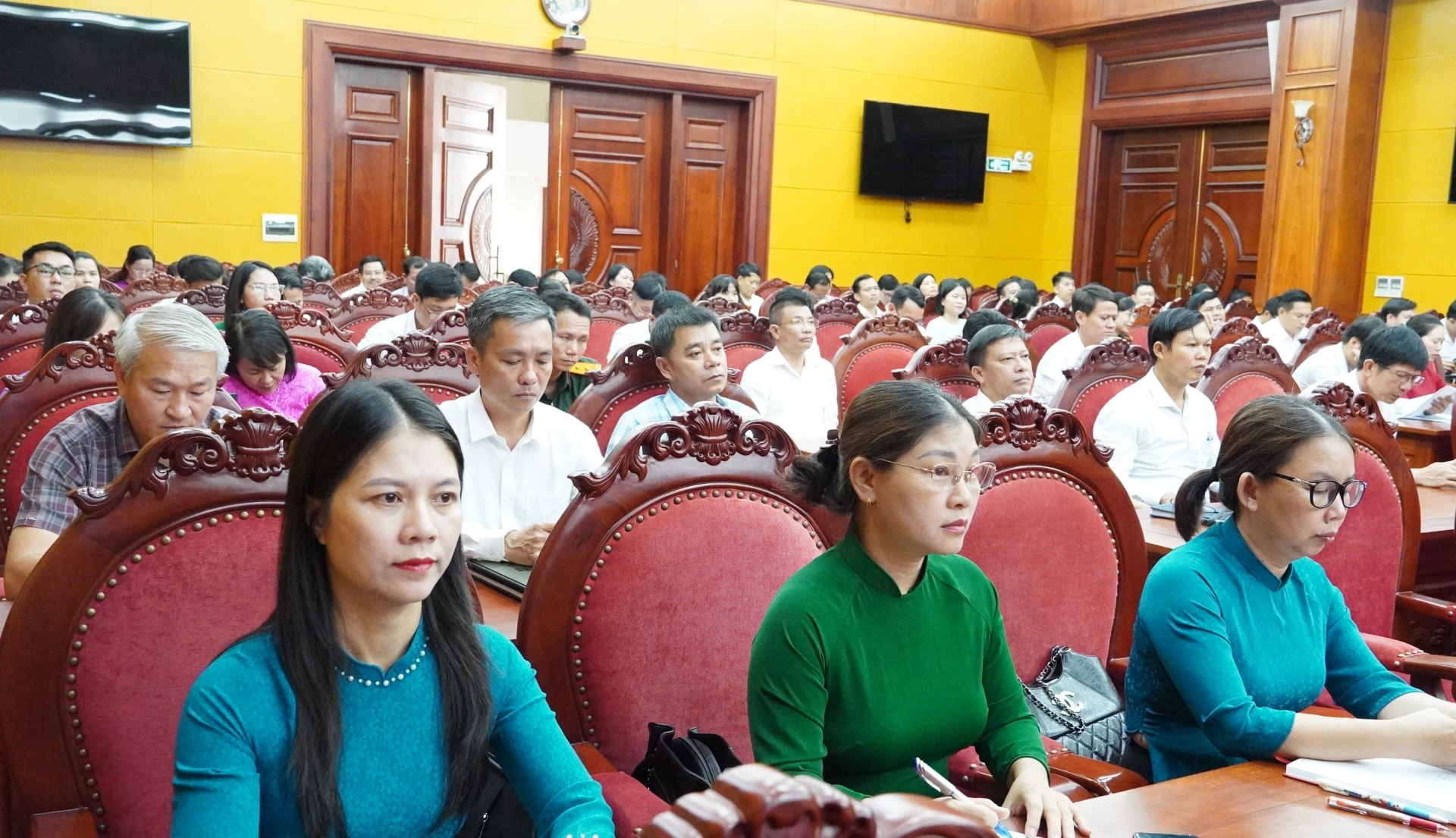 Đại biểu tham dự hội nghị - Ảnh: Q.V