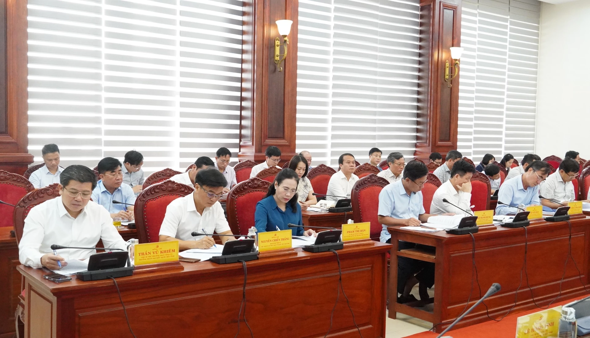 Đại biểu tham dự hội nghị - Ảnh: Q.V