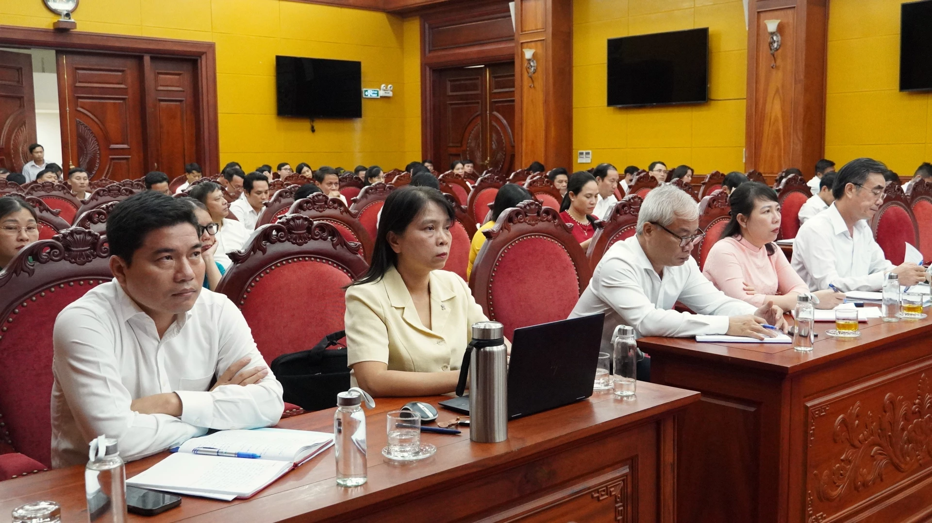 Đại biểu tham dự hội nghị - Ảnh: Q.V