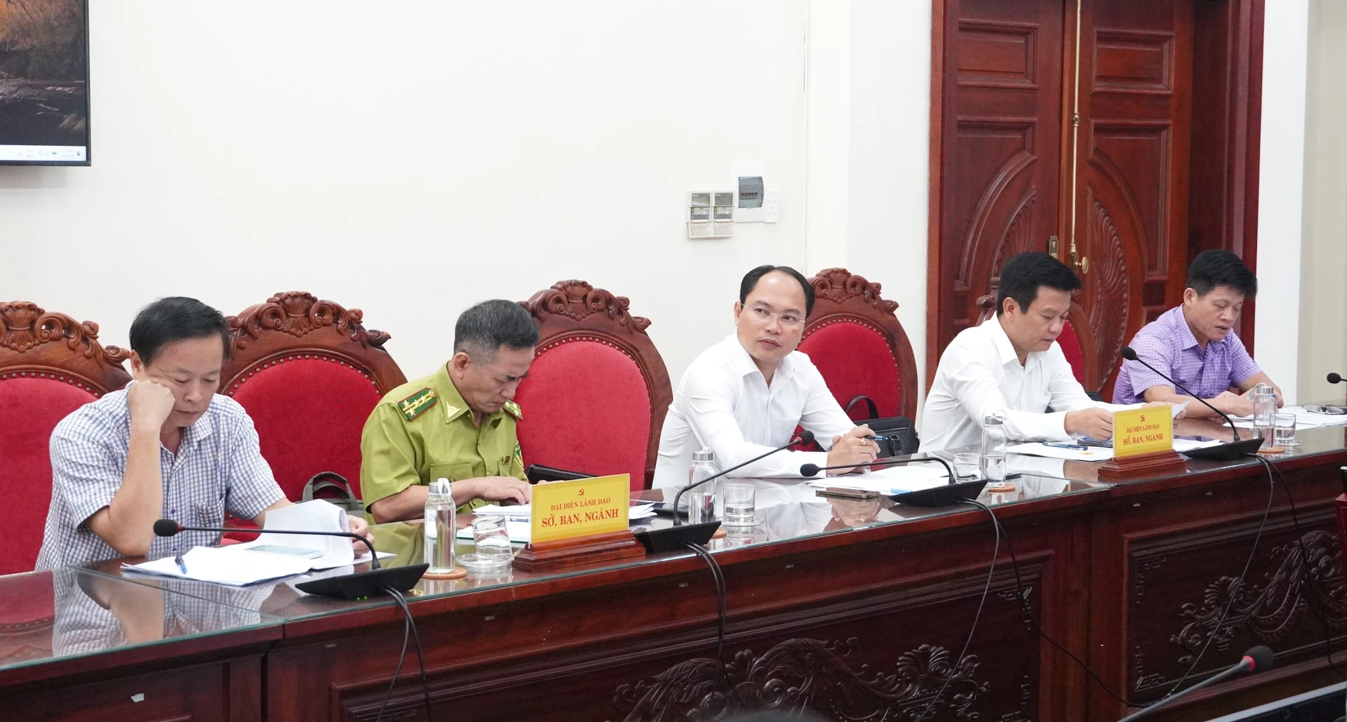 Đại biểu tham dự buổi làm việc - Ảnh : Q.V
