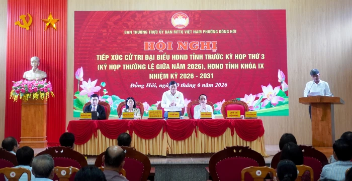 Đại biểu HĐND tỉnh tiếp xúc cử tri trước kỳ họp thứ 3, HĐND tỉnh khóa IX