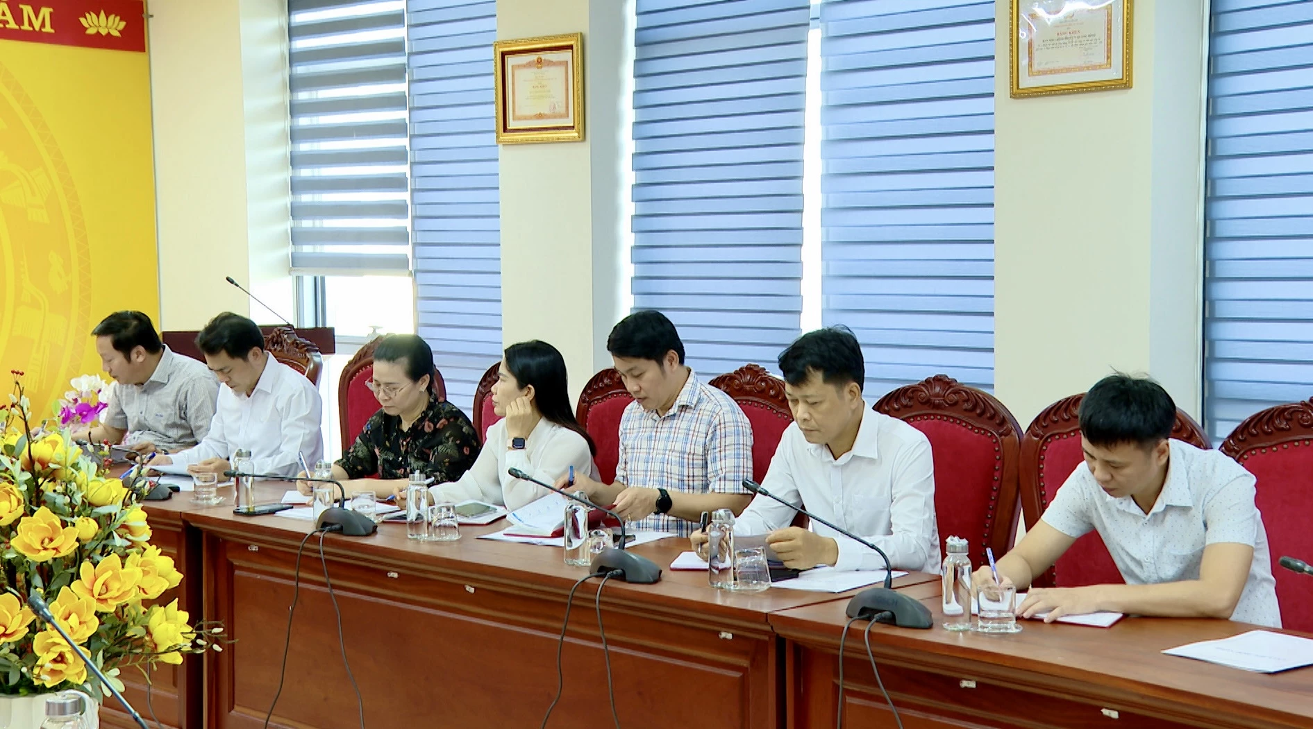 Các đại biểu dự hội nghị - Ảnh: H.N