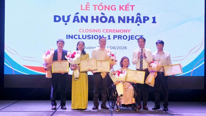 Dự án Hòa nhập 1 góp phần cải thiện chất lượng sống của người khuyết tật