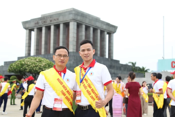 42 lần hiến máu tình nguyện