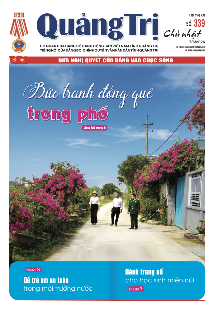 Báo Quảng Trị số 339 - Ngày 7/6/2026