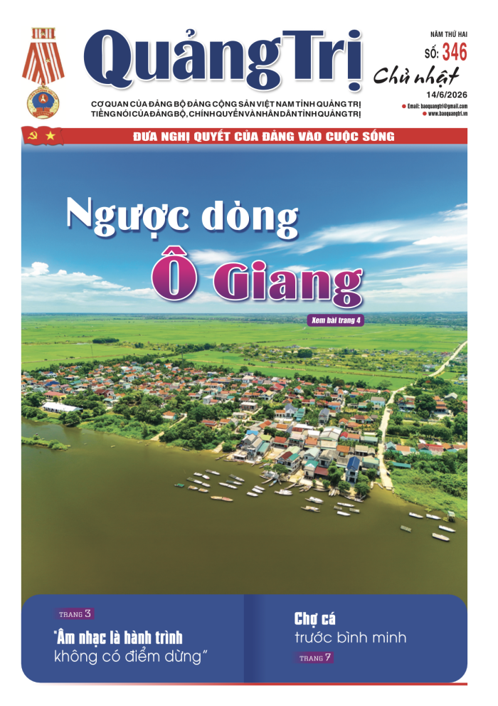 Báo Quảng Trị số 346 - Ngày 14/6/2026