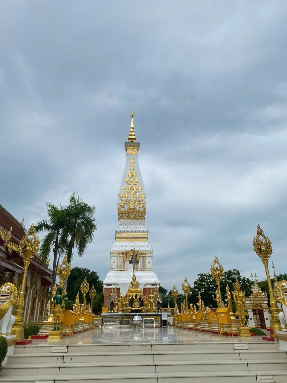 Tháp Phra That Phanom-biểu tượng tâm linh nổi tiếng của tỉnh Nakhon Phanom, Thái Lan - Ảnh: L.V.N