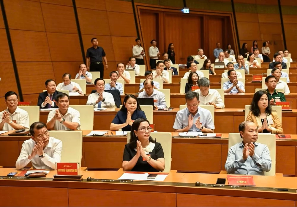 Các đại biểu dự hội nghị. (Ảnh: DUY LINH)