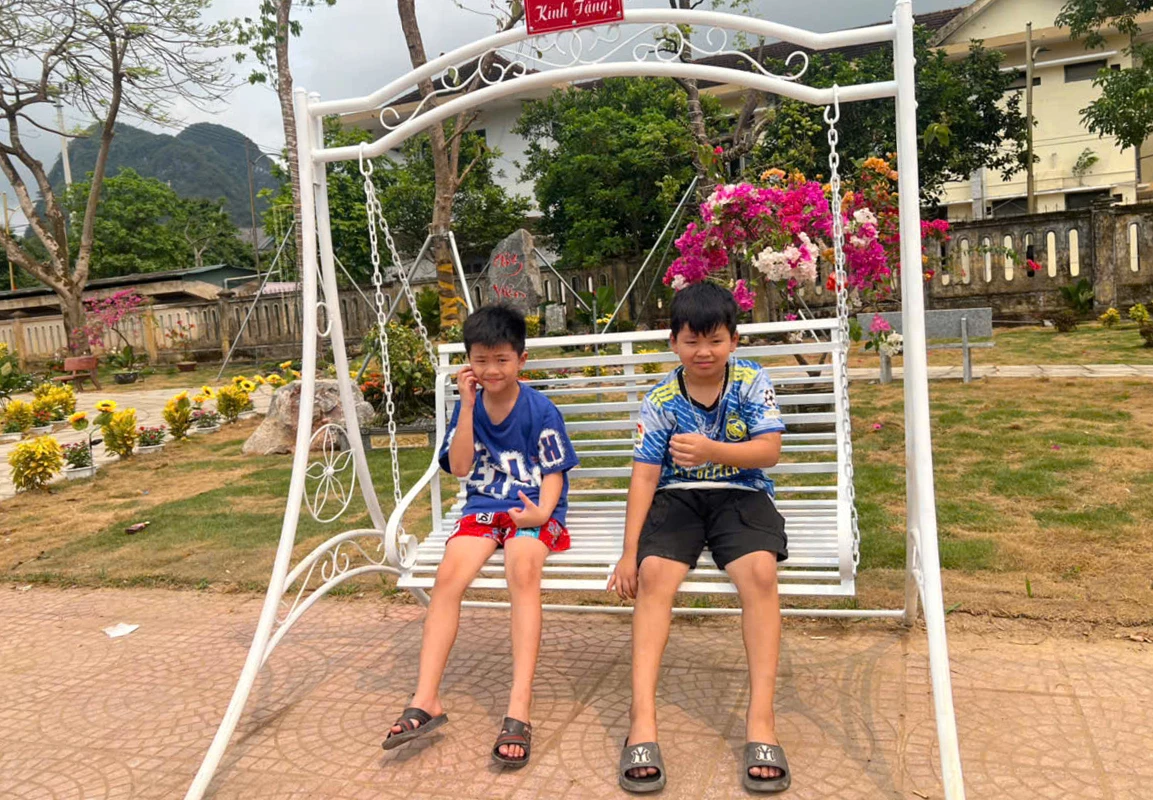 Công viên là nơi vui chơi của các tầng lớp nhân dân trên địa bàn - Ảnh: X.V